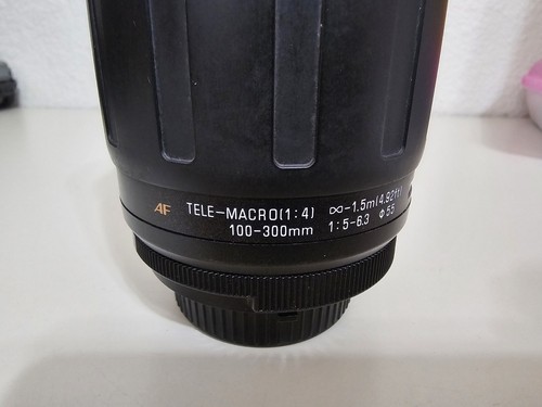 Tamron Tele-Macro Camera Lens 100-300mm F5-6.3 Nikon AF Mount 186D Tested - Picture 2 of 10