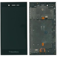 Blackberry Z3 Display Module Lcd Touchscreen Digitizer Glass Frame, Black