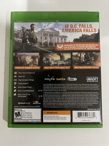 Tom Clancy's the Division 2 - Xbox One Standard Steelbook Edition - Foto 2 di 4