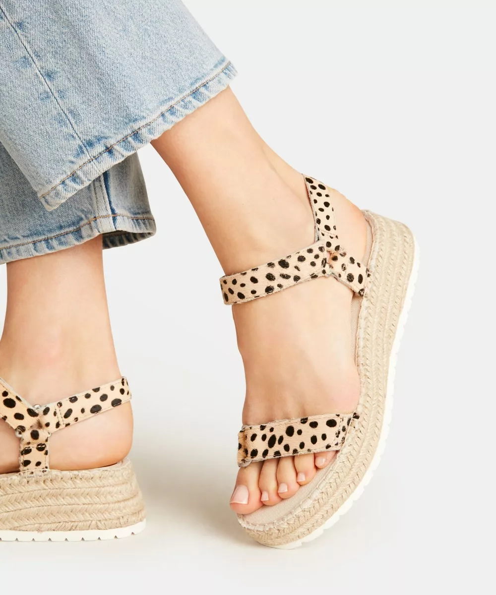 DOLCE VITA Sz 8 8.5 9 10 Myra Platform Espadrille Sandal