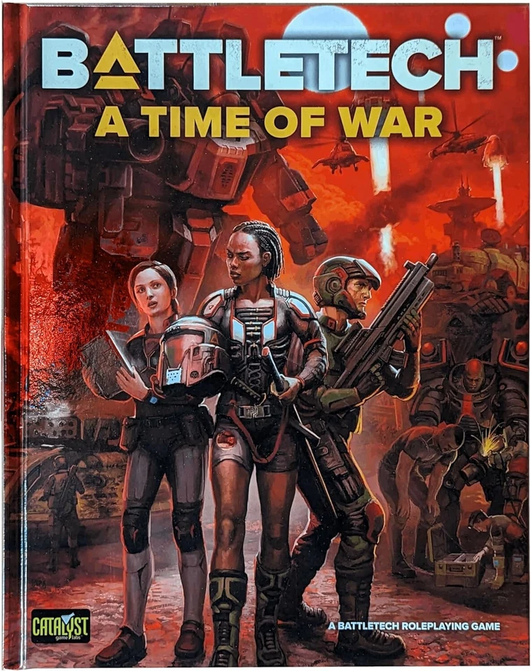 BattleTech: A Time of War Book Miniatures Game Catalyst Game Labs
