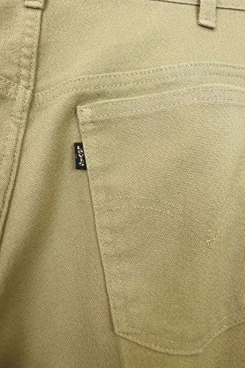 Levi's Sta-Prest Vintage 90s Black Tab Beige Center Creased Levi's Sta-Prest Vintage 90s Black Tab Beige Center Creased