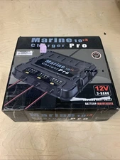 3 Bank Marine Battery Charger 10X3, 30A (10A/Bank) - 12V Waterproof Onboard (BSH