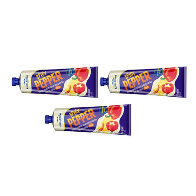 3 x Fjällbrynt Spicy Pepper Cheese 250g - Swedish Chili Cheese Spread    ️