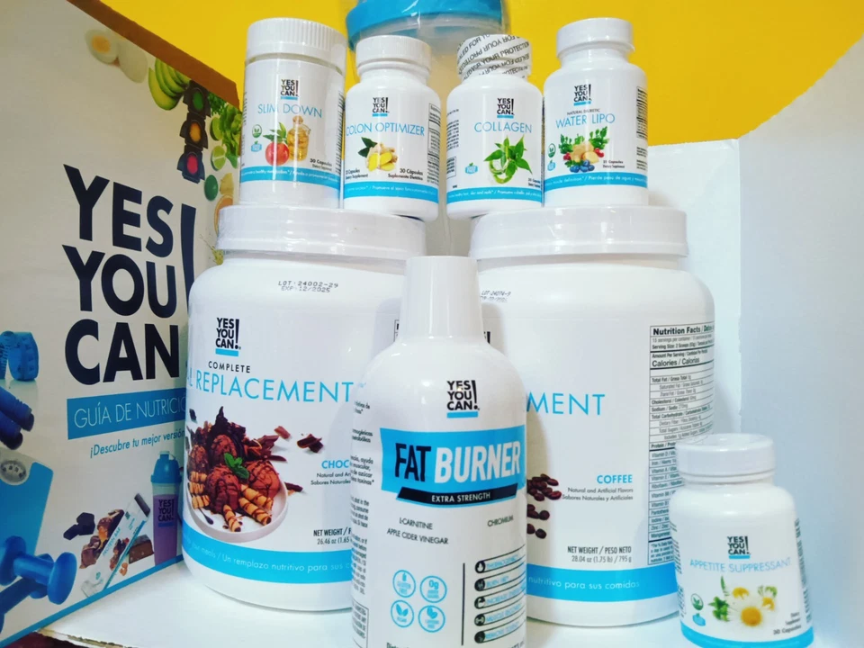 ¡Sí puedes! Kit de transformación, kit de suplemento final de reemplazo de comidas, guía de comidas Foto 3 de 4