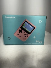 GAME BOX PLUS--RECHARGEABLE GAME SYSTEM---GREY. New In Open Box. 400 Games, NEW