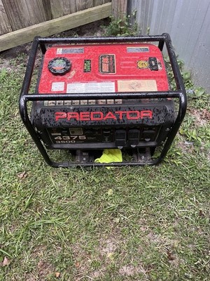 PREDATOR 4375 Watt Gas-Powered Portable Generator | eBay