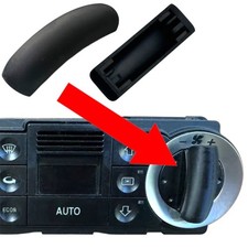 1x Knob For Audi Tt Heater - Ac Climate Control Fan Speed Hole Switch 8n0819682c