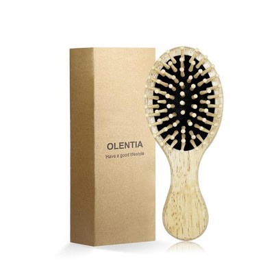 RAIN S SECRET Mini Hair Brushes for Men Kid,Pocket Size hair brush, Wet/Dry H...