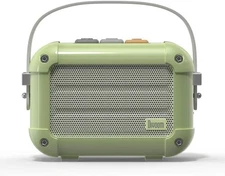 Divoom Macchiato Bluetooth Speaker Palm Sized Speaker Green New Japan