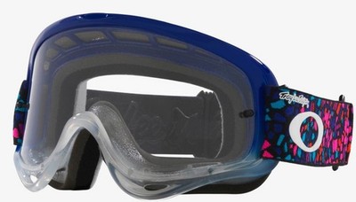 Oakley MX O Frame TLD Tessel Blue Cross Mask