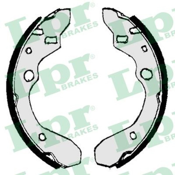 LPR Bremsbackensatz 07010 FüR 323 Mazda BJ EC BG MX BA 4 5 6 BG3P BG3S 16V BJ3P-image