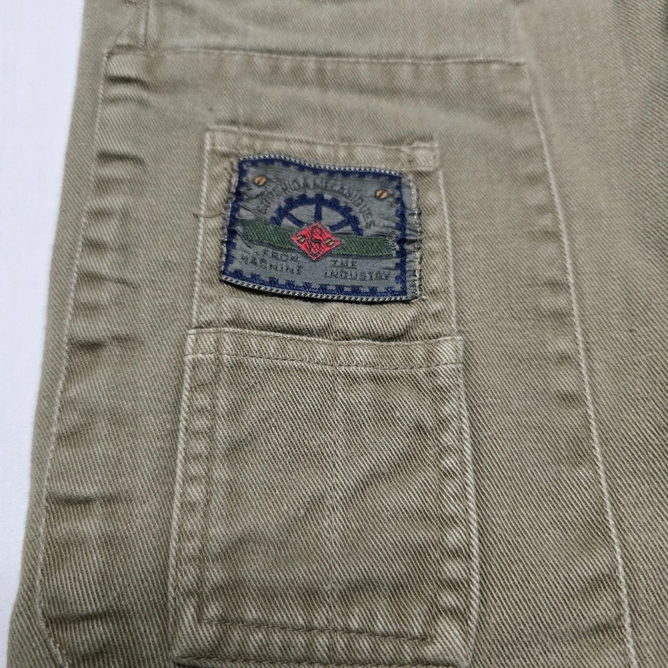 Винтажные мужские брюки Gitano Key Line большой универсальный грузовой карман 90-е - Изображение 3 из 4