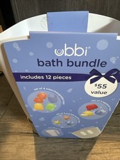 Ubbi Baby Bath/Water play Toy Bundle Set Mold Imaginative Interchangeable