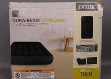 Intex Dura Pillow Rest Classic Blow Up Mattress Air Bed with Pump  Twin