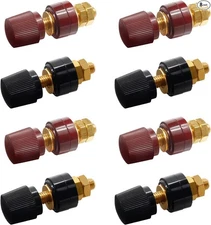 8 Pcs 1/4" Battery Terminal Studs, M6 Remote Battery M6 8 pcs