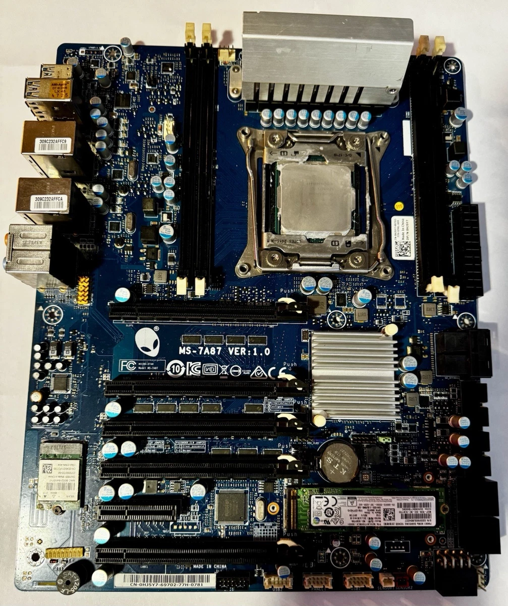 Dell Alienware Area 51 Micro-Star MS-7A87 Ver 1.0 ATX Motherboard