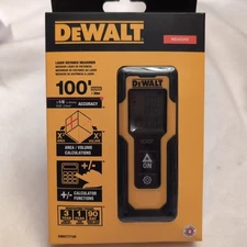 dewalt 100ft laser distance measurer dwht77100