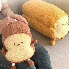 Bread Nap Pillow Squishy Cushion Plush Doll Toy Stuffed Animal