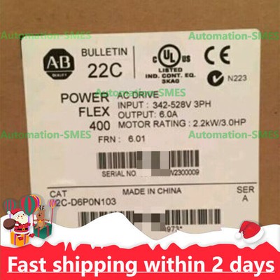 AB 22C-D6P0N103 POWERFLEX400 3HP CAT 22CD6P0N103
