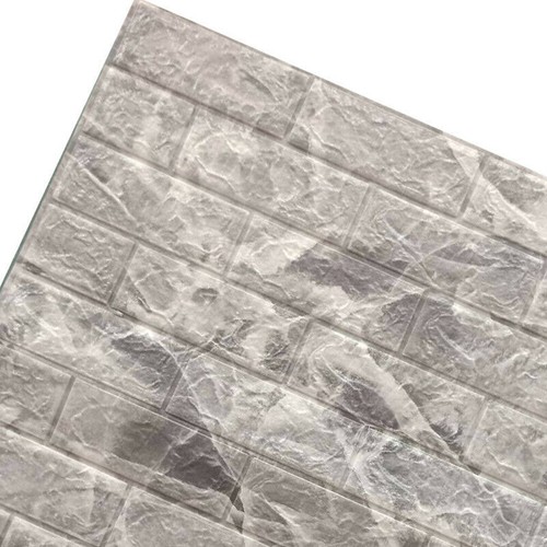 10PCS 3D Tile Brick Wall Sticker Self-Adhesive Waterproof Foam Panel Wallpaper - Picture 14 of 15