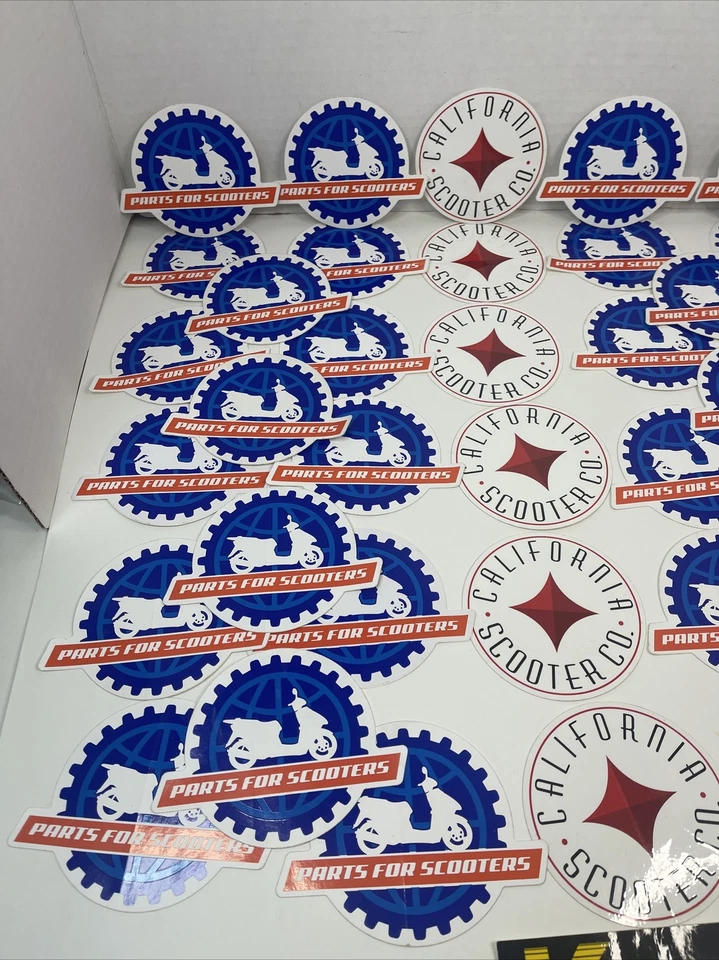 39 calcomanías adhesivas para scooter Vesrah, piezas para scooter California Scooter Co. Foto 2 de 4