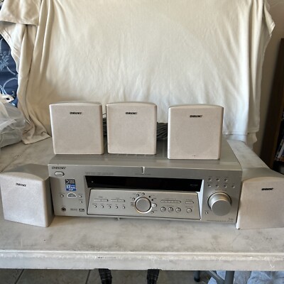 Sony STR-K502 FM Stereo FM-AM Receiver And  Speakers   Bundle Tested