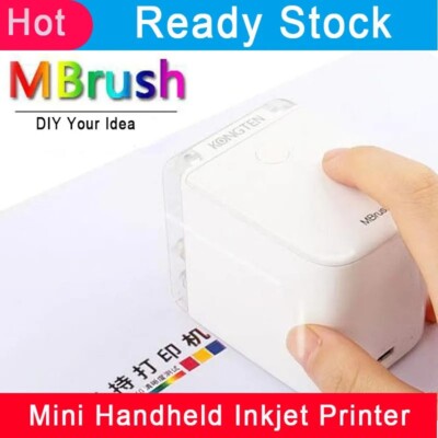 Portable Mini Inkjet Printer Color Logo Print Machine with ink lowest price
