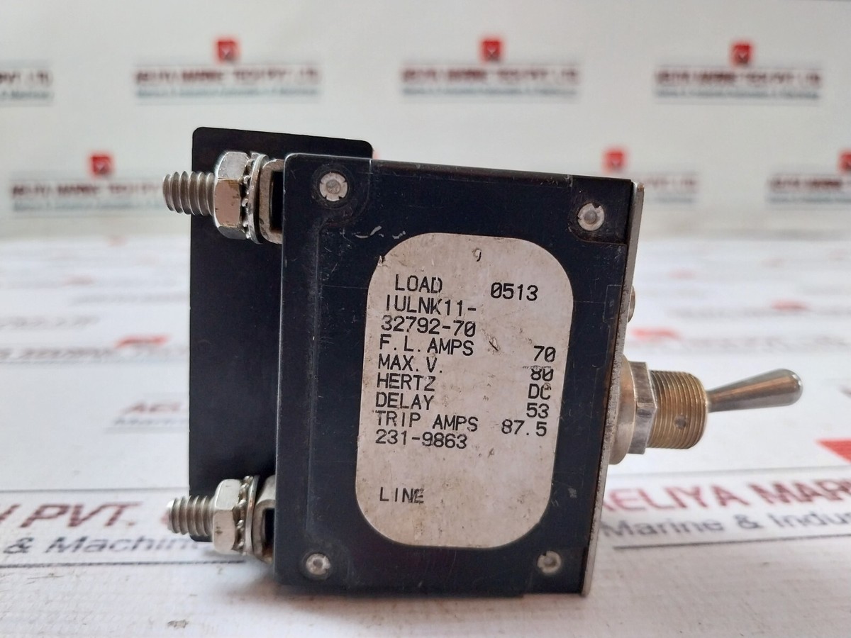 Airpax IULNK11-32792-70 Magnetic Circuit Breaker 231-9863 | eBay