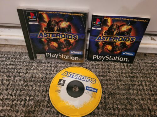 Asteroids PS1 Playstation 1 (Complet) Étiquette Noire - Photo 1 sur 1