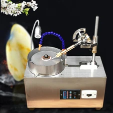 Jewelry Gem Faceting Machine 180W Jade Grinding Polishing 3000RPM Rock Polisher
