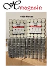 1000 Tea Night Lights Candle 8 HOUR LONG BURN Unscented Tealights Nightlight 8HR
