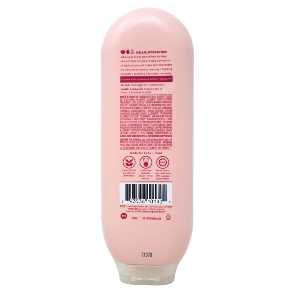 Loción calmante Method Body Pure Peace, 13,5 OZ (paquete de 3) Foto 3 de 3