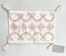 NEW Pottery Barn TEEN Roxy Boho Embellished Tassel 12 x 16" Lumbar Pillow Cover