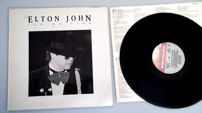 Elton John   ICE ON FIRE    1985  Vinyl LP