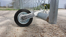 Gate Wheel for Metal Swing Gate with 1-5/8 Thru 2 Gate Frames Gate
