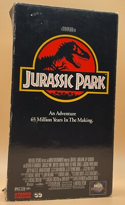 Jurassic Park VHS 1993 Acceptable-Good Condition **Buy 2 Get 1 Free**