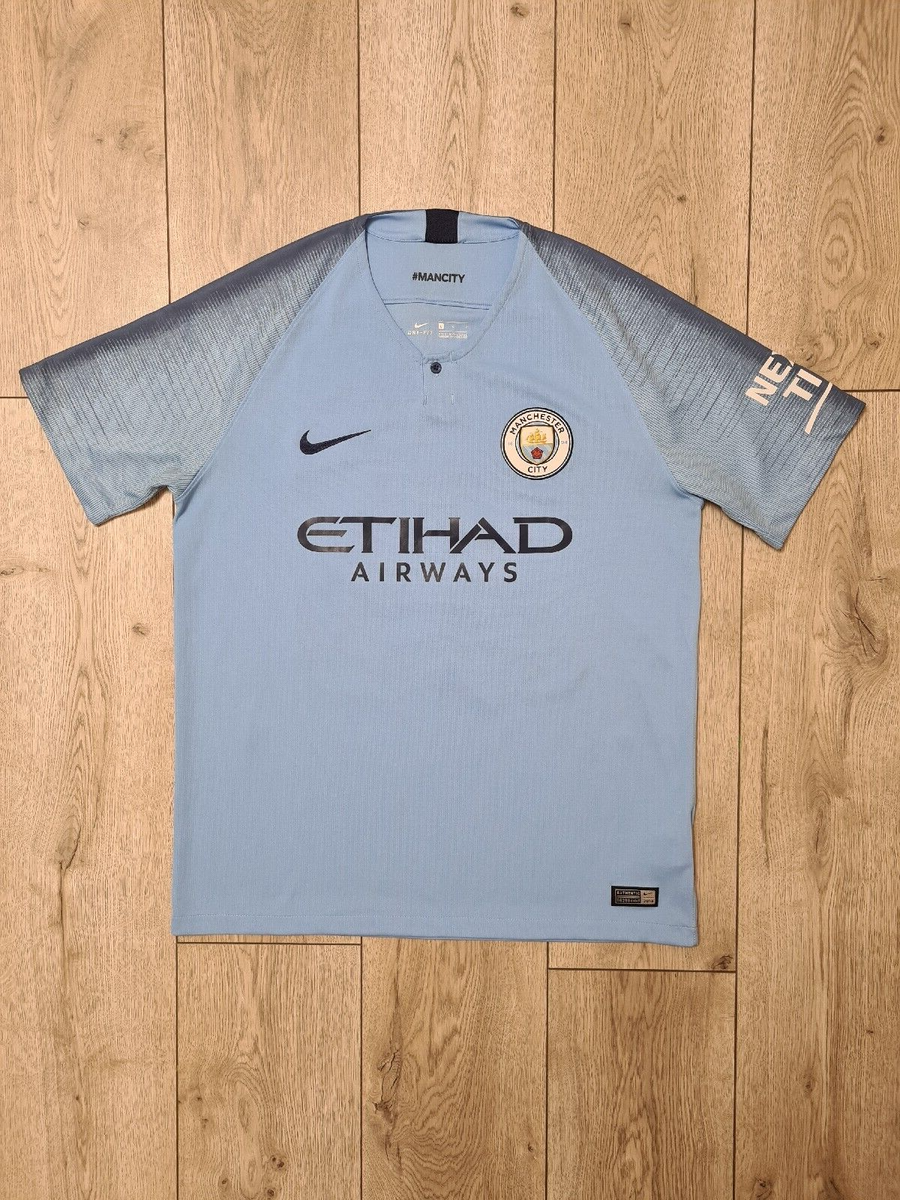 MANCHESTER CITY 2018 2019 JESUS HOME FOOTBALL SHIRT SOCCER JERSEY