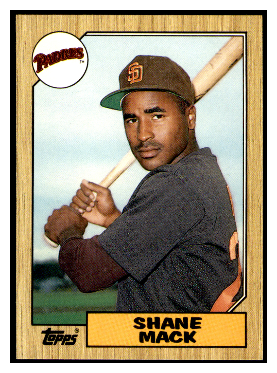 1987 Topps Traded #69T Shane Mack Excellent