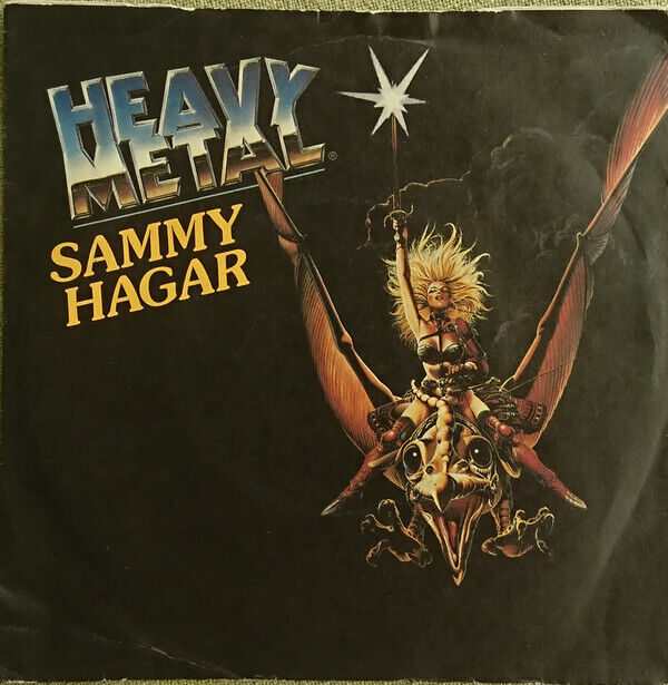 Sammy Hagar - Heavy Metal - Used Vinyl Record 7 - J1450z