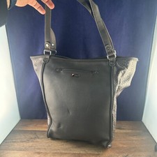 Jewell Thirty One Women's Dark Gray Double Strap Large Tote Purse Handbag