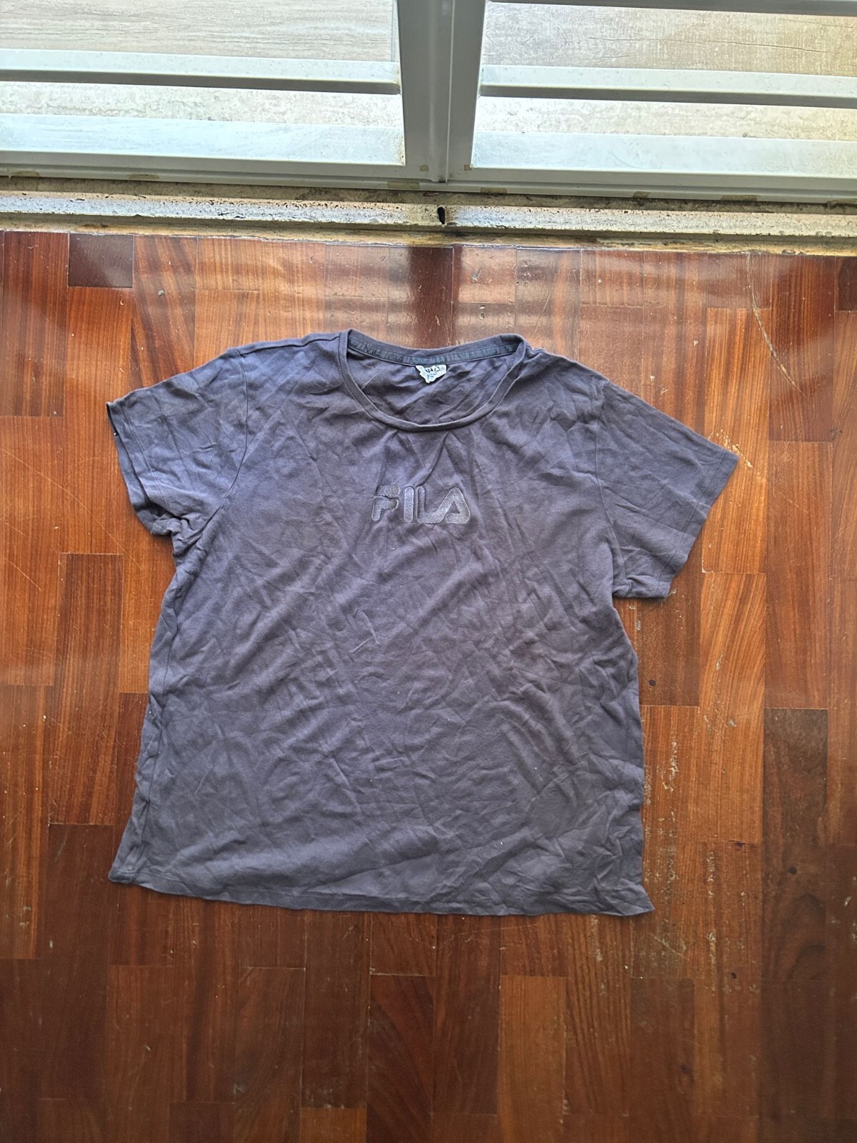 MAGLIA FILA GRIGIA CON RICAMO TAGLIA 18