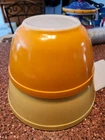 vintage Pyrex #402 Orange nesting mixing Bowl ,1.5-quart capacity