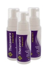 Theraworx Protect Advanced Hygiene and Barrier System Foam 7.1 oz Lot Of 3