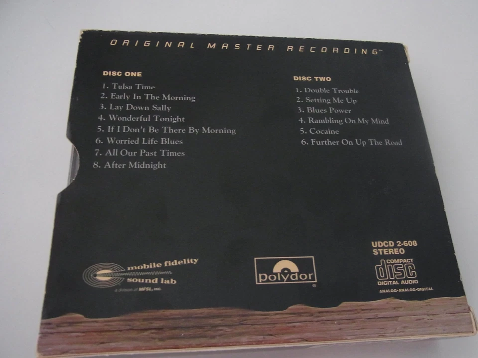 Eric Clapton  /  Just one Night     MFSL 2 CD Box   ( 24 Karat Gold )  USA - Bild 2 von 4