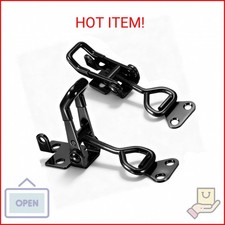 2 PCS Black Toggle Latch Clamp 300lbs Heavy Duty Adjustable Toggle Clamp Pull La