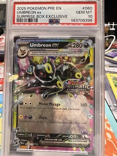 Umbreon ex - Prismatic Evolutions Stamp 060/131 PSA 10