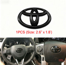 1set 3d Steering Wheel Overlay Fit Tacoma Tundra Corolla Highlander Camry Black 1set 3d Steering Wheel Overlay Fit Tacoma Tundra Corolla Highlander Camry Black