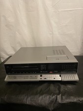 Sanyo VCR 7250 Super Beta Hi-Fi Video Cassette Recorder for Parts or Repair