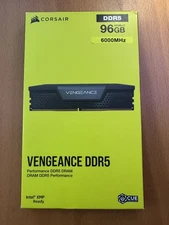 Corsair 96GB (2x48GB) VENGEANCE®  DDR5 6000MT/S CL30 - CMK96GX5M2B6000C30